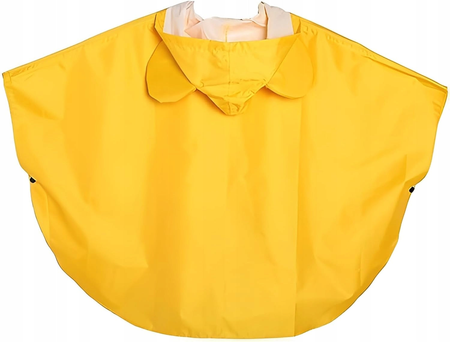 Children's raincoat yellow size m light with hood long Kind Other