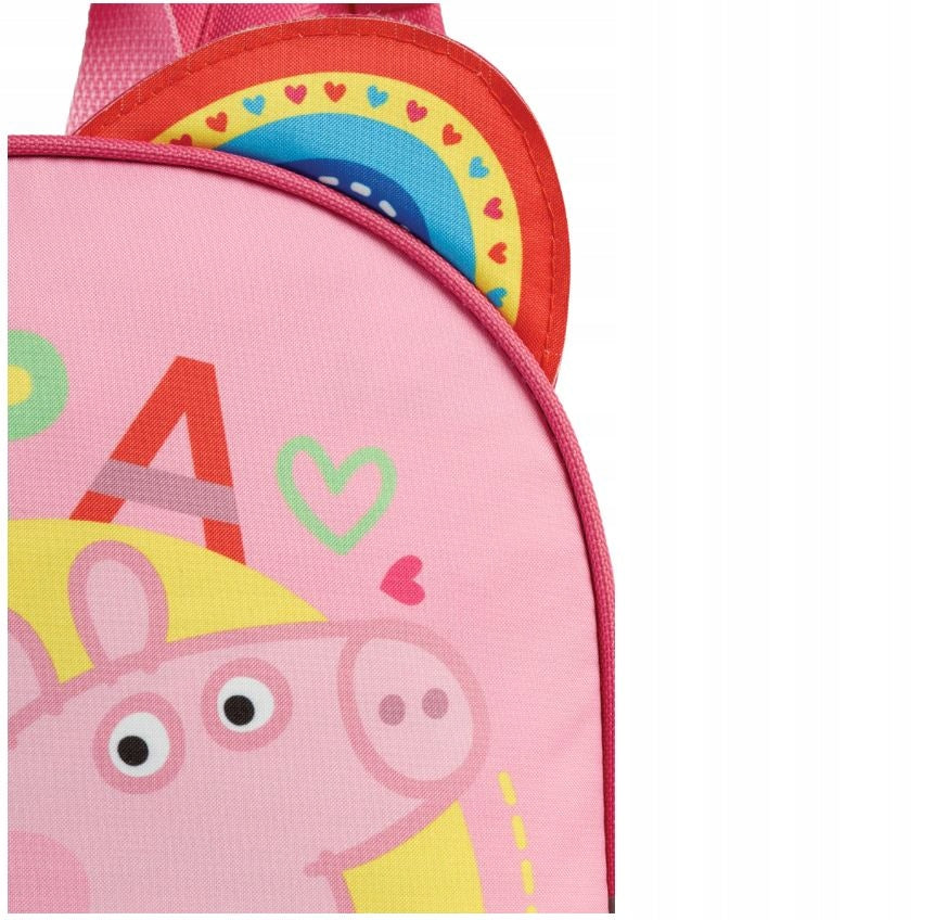 Children's school backpack PIG PEPPA pink 6L Packaging status original