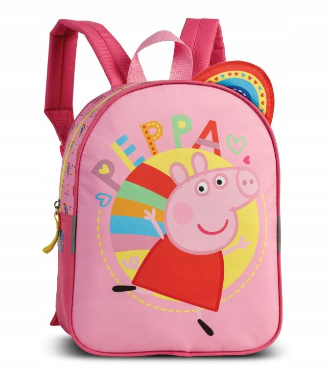 Children's school backpack PIG PEPPA pink 6L
