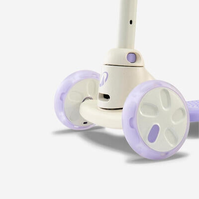 Children's scooter 3-wheel B500 Lavender Color beige