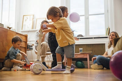 Children's scooter 3-wheel B500 Lavender Packaging status original