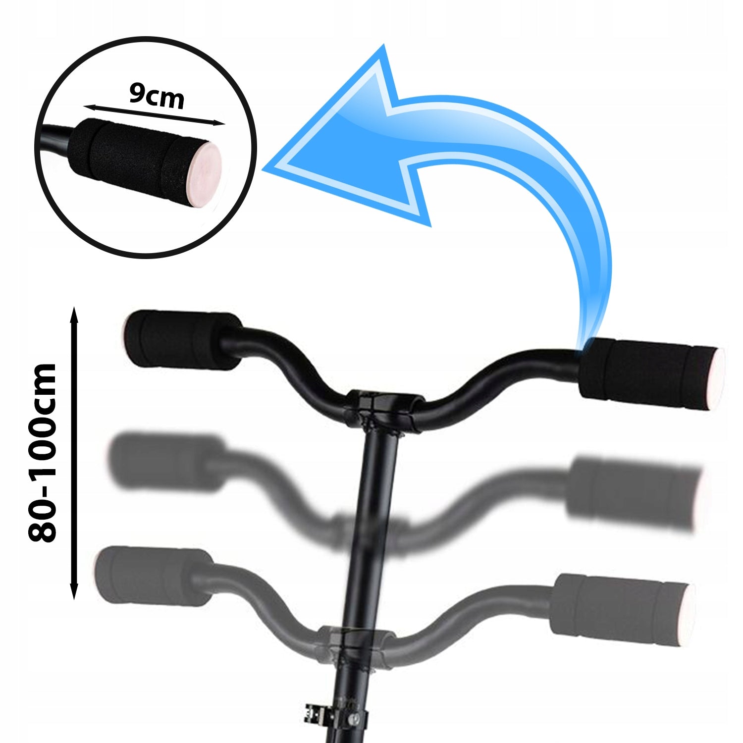 Children's scooter CITY Folding Adjustable with Shock Absorption Brake Kind two-wheeled