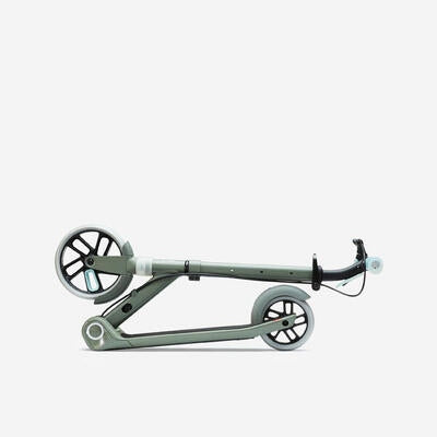 Children's scooter M900 green khaki with light blue accent Manufacturer code 4484050