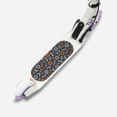Children's scooter Play 5 with white and purple brake Kind two-wheeled