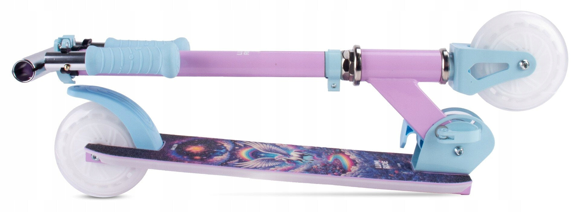 Children's scooter SUN BABY Lumiride J02.026.0.8 Lilac Maximum user weight 50 kg