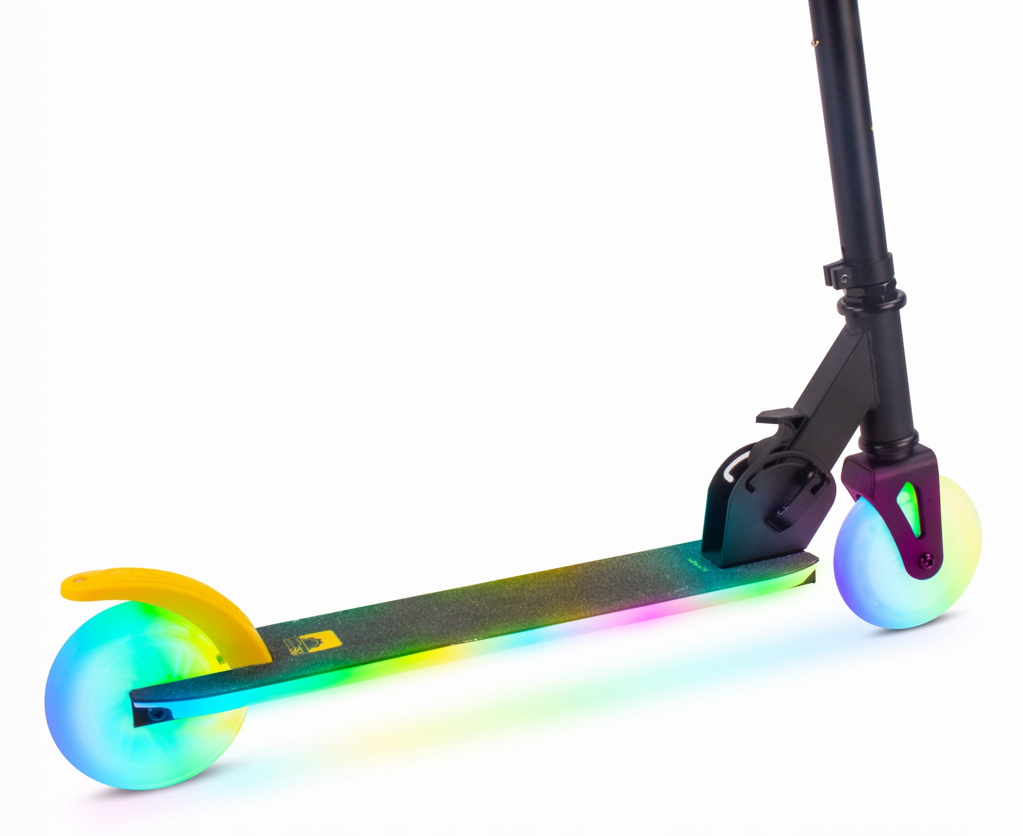 Children's scooter folding two-wheeled adjustable LED 7 colors 20programs Kind two-wheeled