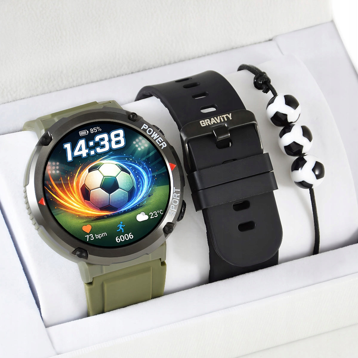 Children's set for GIFT SMARTWATCH GRAVITY CONVERSATIONS SPORT STEPS