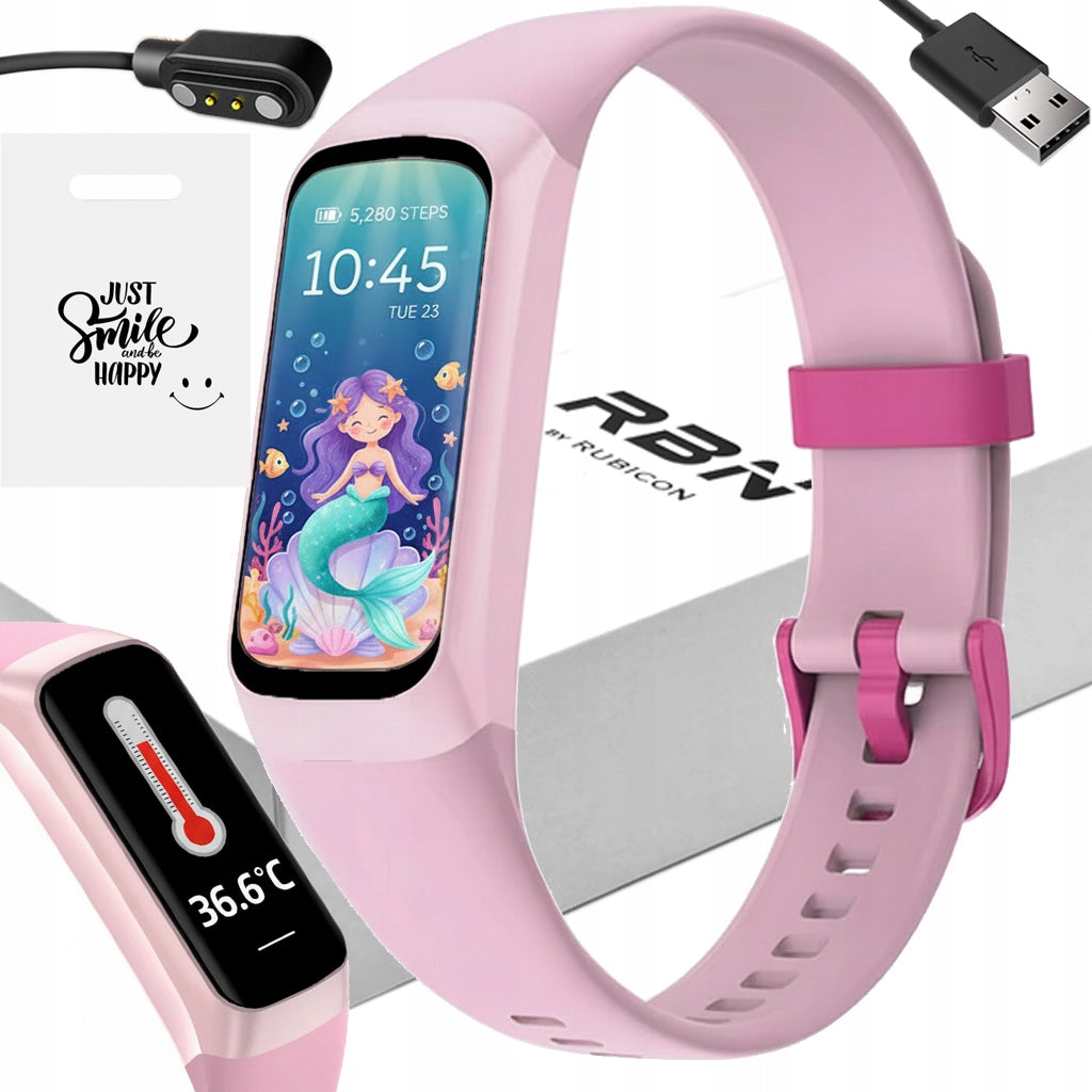 Children's smartwatch - education and sport, sleep monitor, thermometer