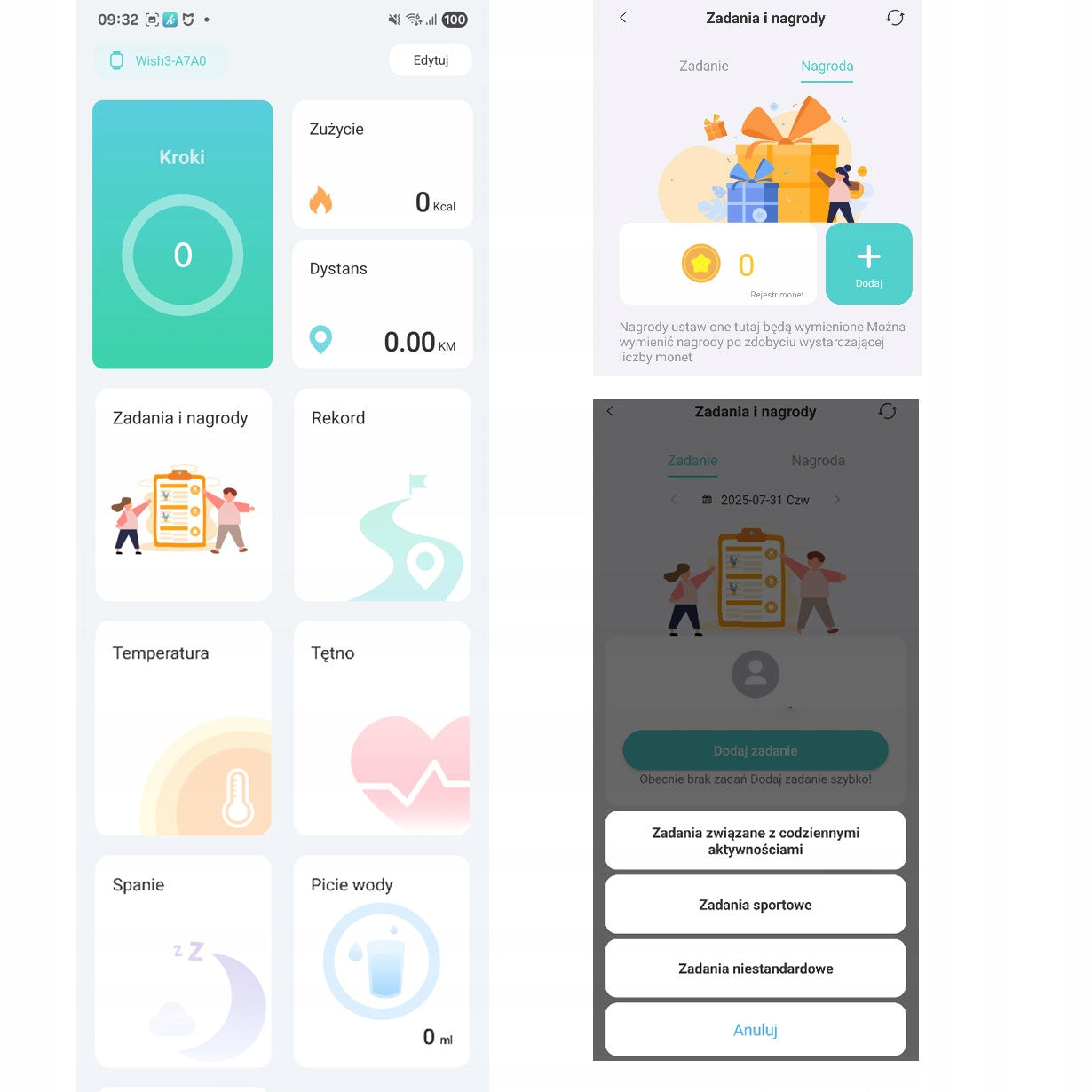 Children's smartwatch - education sleep monitor, FOR KID reward system Packaging status original