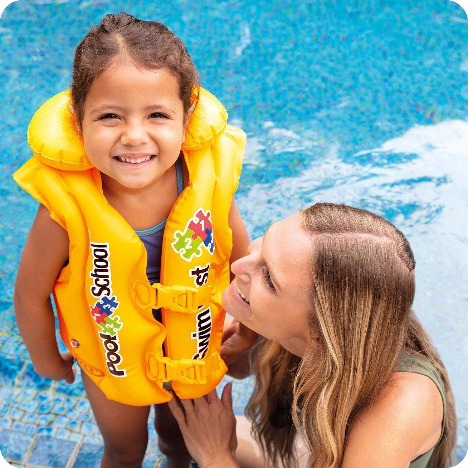 Children's swimming vest learning to swim rescue Intex 3-6 years Kind other