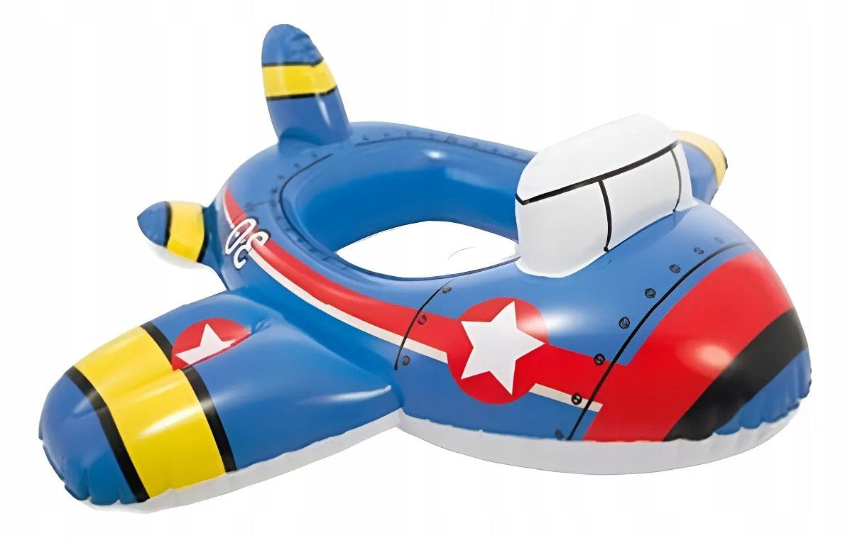 Children's swimming wheel INFLATABLE AIRPLANE airplane pontoon with seat Brand no brand