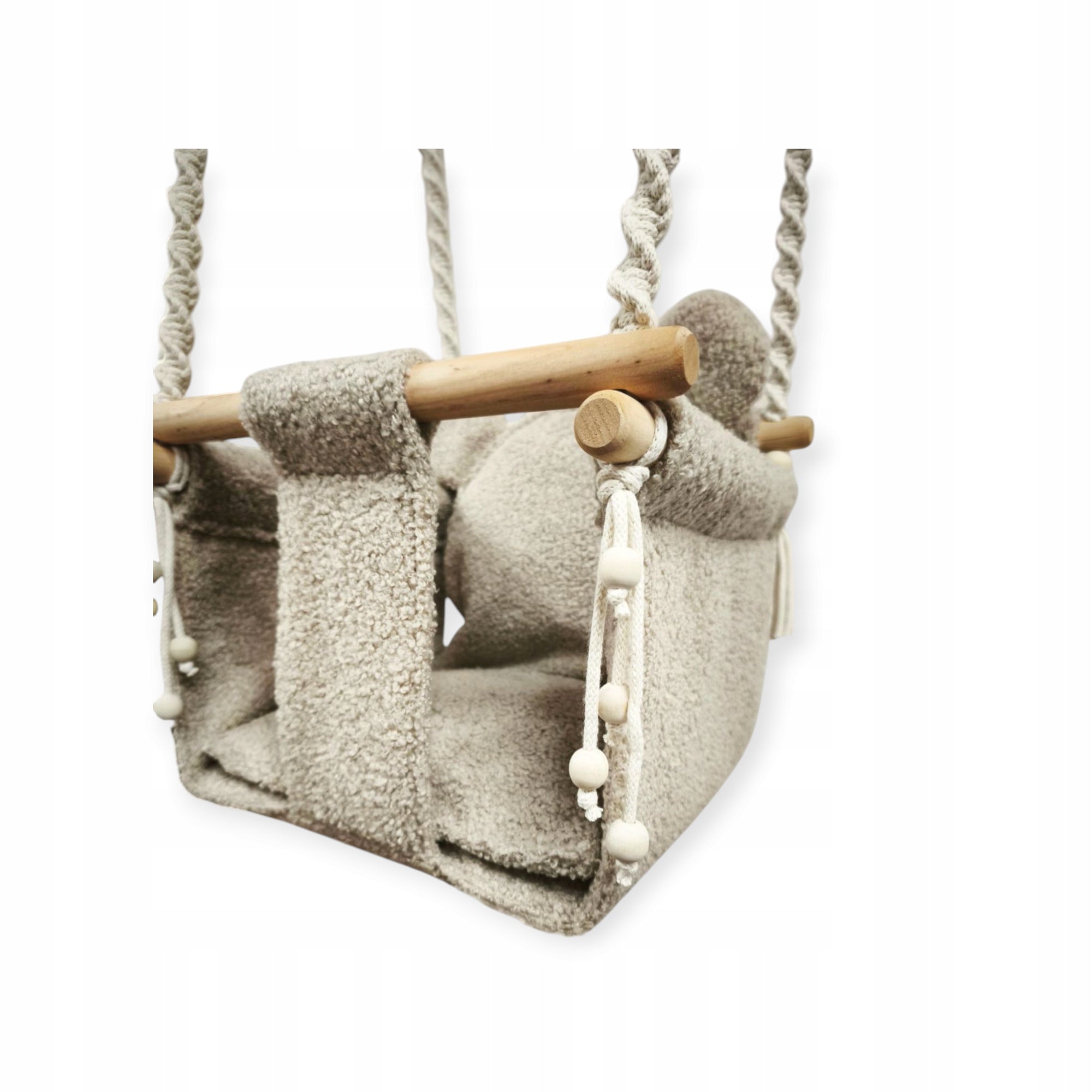 Children's swing TOLINKA boucle bear 26x26 for home on terrace Brand no brand