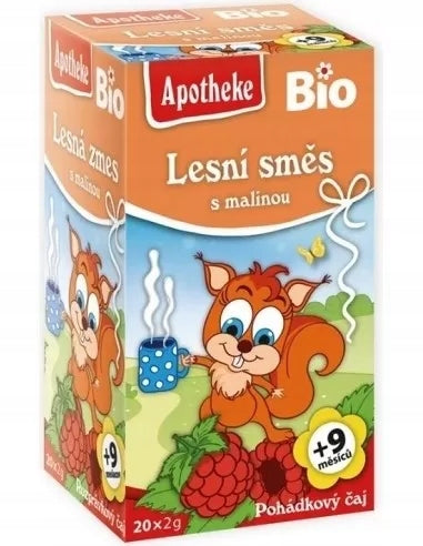 Children's tea forest fruits with raspberry BIO 40 g Apotheke