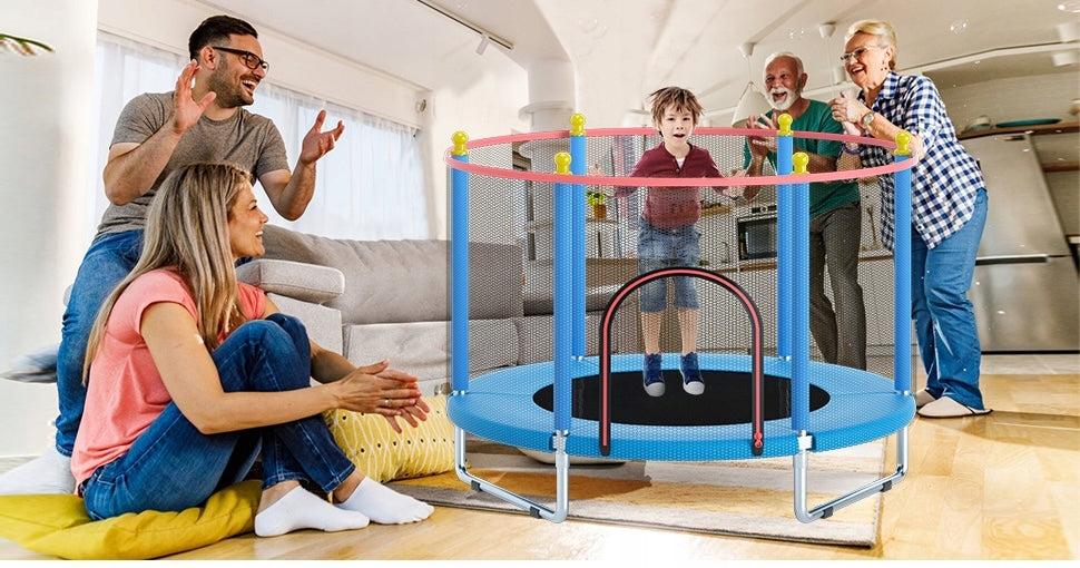 Children's trampoline 150 cm, up to 200 kg, adjustable P767 Manufacturer code to143