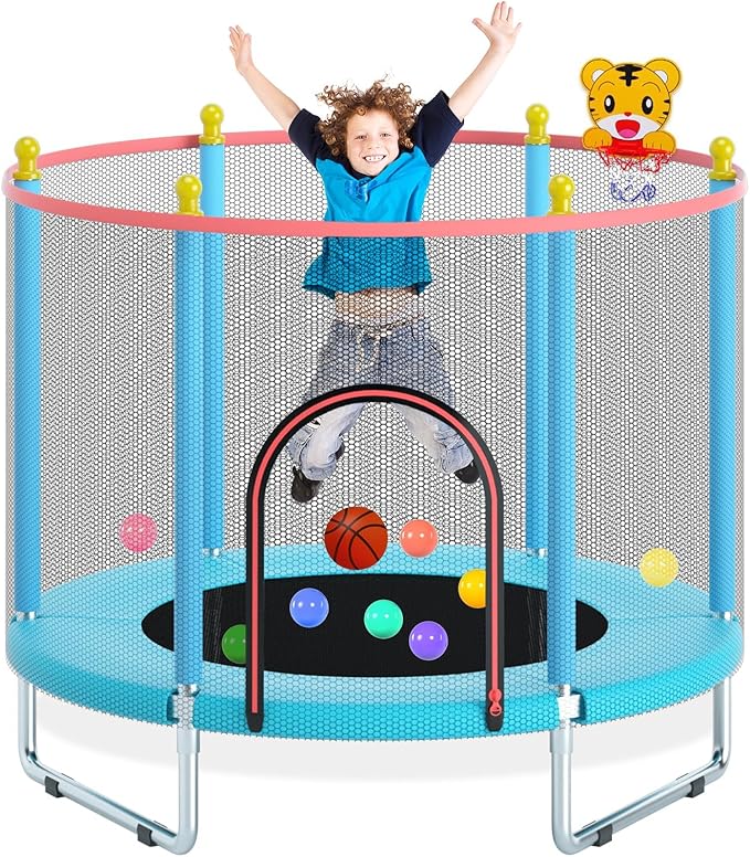 Children's trampoline 150 cm, up to 200 kg, adjustable P767