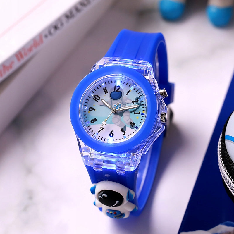 Children's watch ASTRONAUT for boy COSMONAUT led GLOWING space Brand Jelly Pens