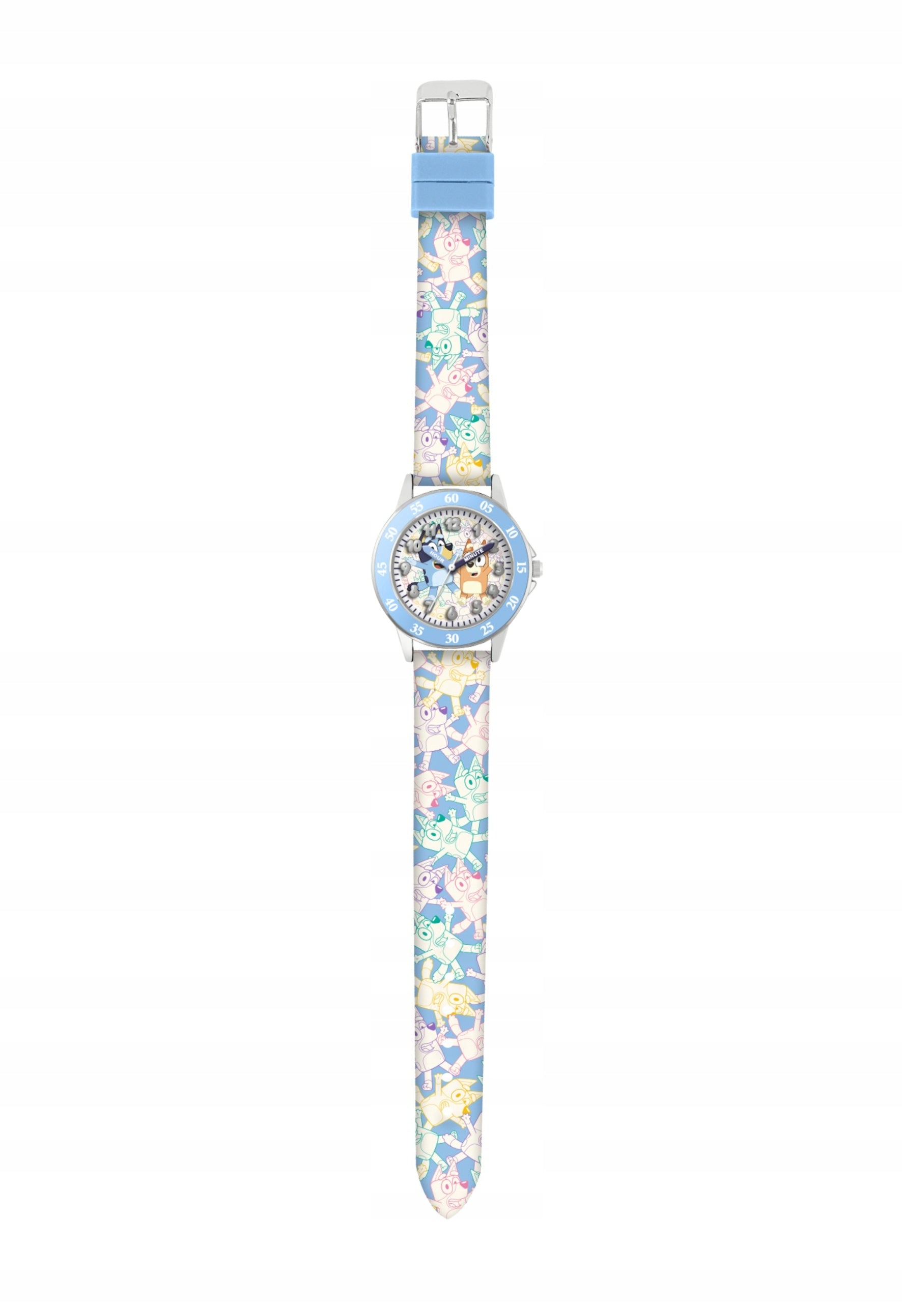 Children's watch Bluey BLY9004 blue, universal size, light blue Packaging status original