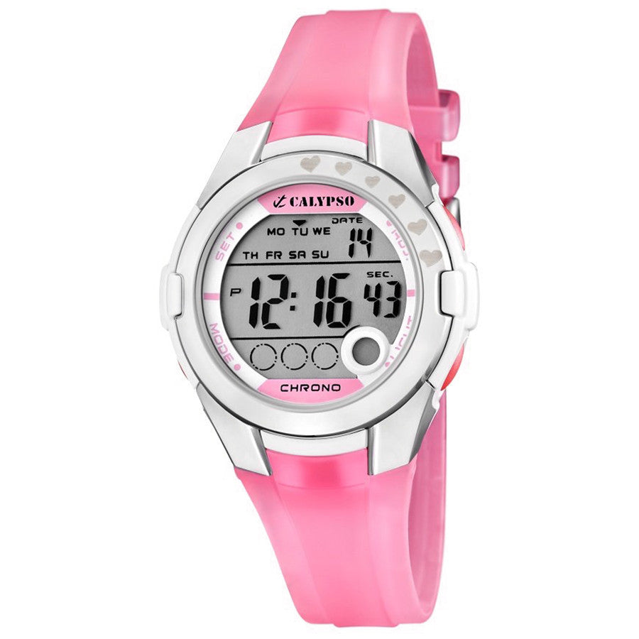 Children's watch Calypso K5571-2 pink strap