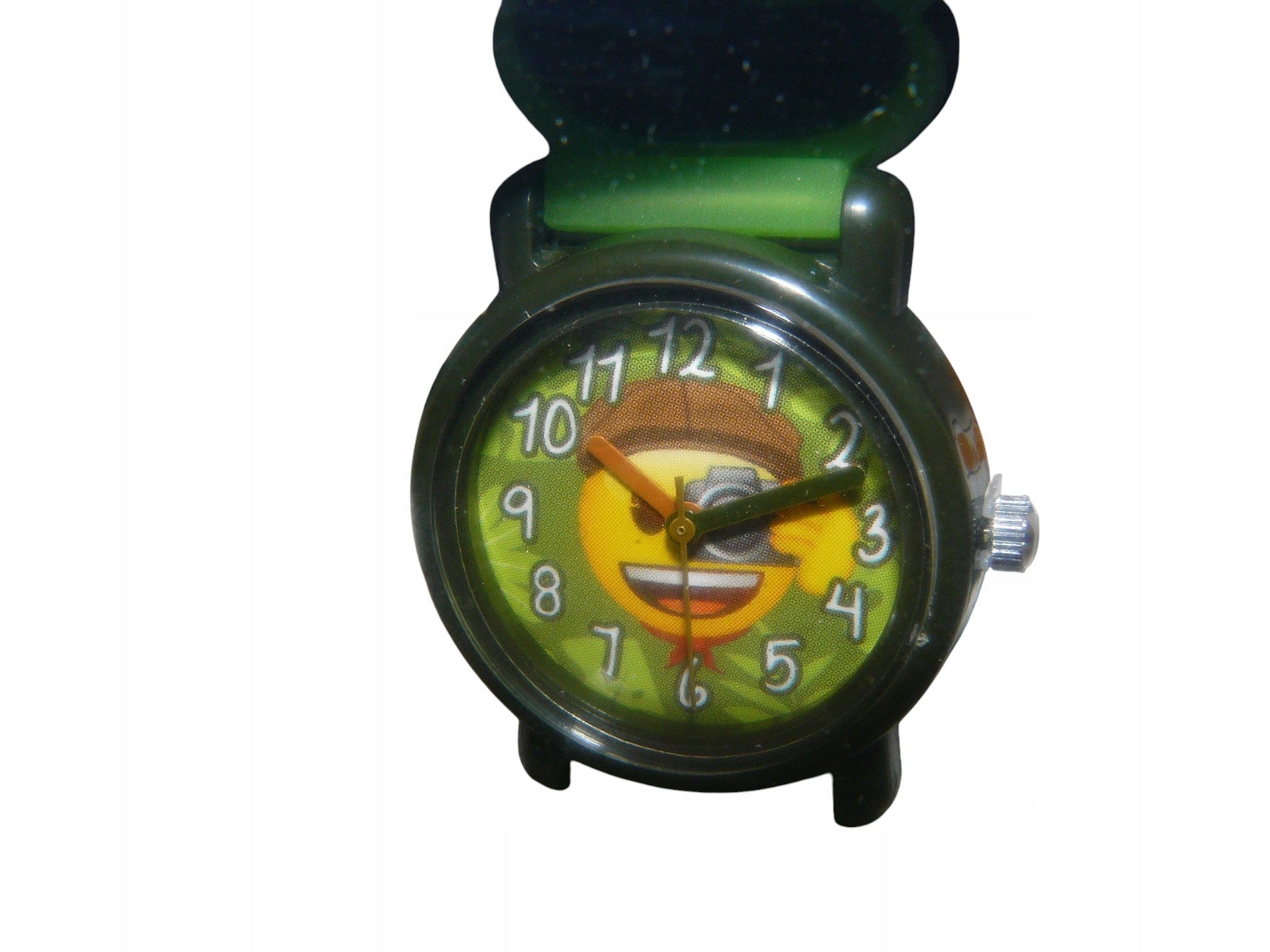 Children's watch Emoji green analog emote Brand no brand