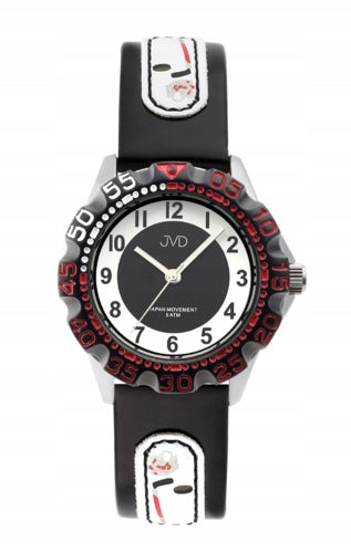 Children's watch JVD J7078.2 black + freebie