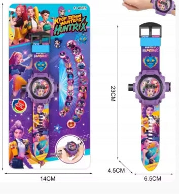 Children's watch K-POP DEMON HUNTERS HUNTRIX WITH IMAGE DISPLAY Packaging status original