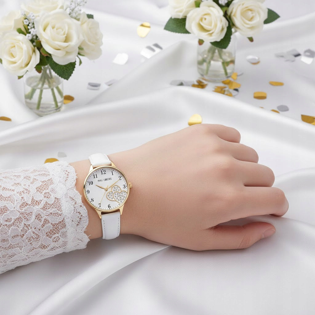Children's watch MILA BIRTHDAY GIFT for girls Paul Lorens Model ZESTAW KOMUNIJNY MILA-3F2 z GRAWEREM