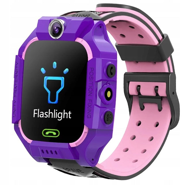Children's watch / MK-Tech / GPS / smartwatch / locator / purple