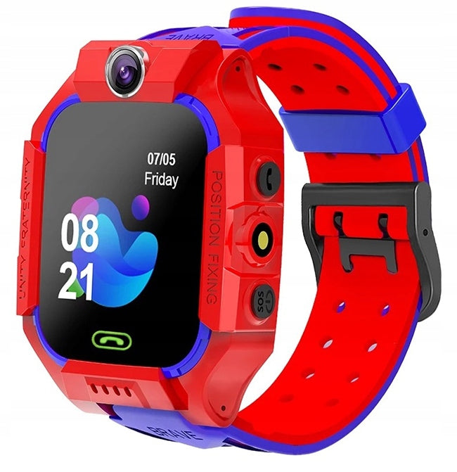Children's watch / MK-Tech / GPS / smartwatch / locator / red