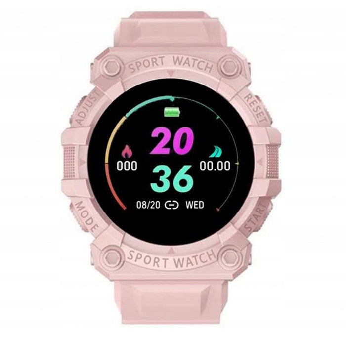 Children's watch / MK-Tech / smartwatch / pedometer / heart rate monitor / pink
