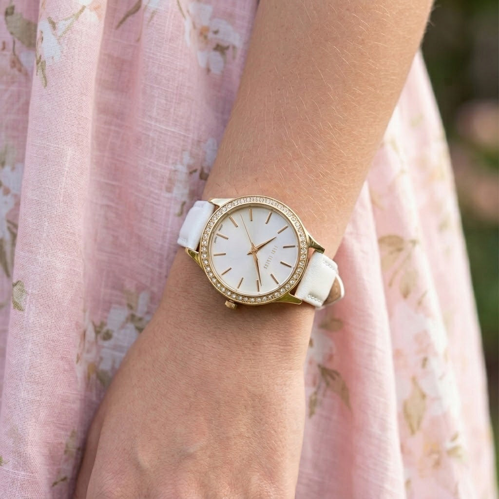 Children's watch Paul Lorens TAYLOR for Communion with zircons + ENGRAVING + BOX Brand Paul Lorens