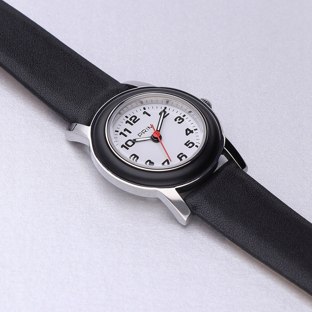 Children's watch Prim Pastel for boy white strap black dial Packaging status original