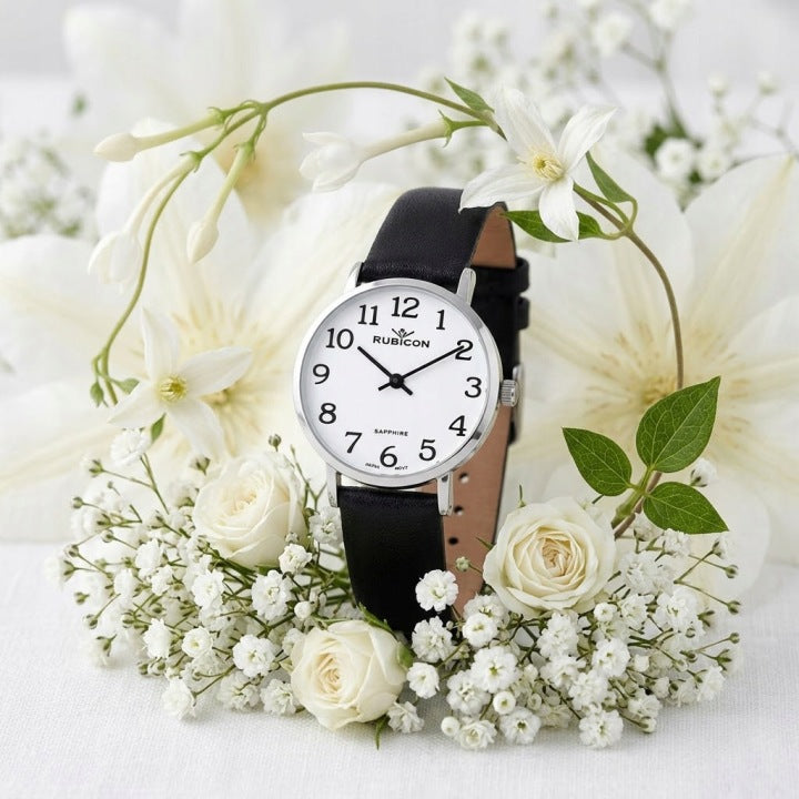 Children's watch RUBICON gift set COMMUNION for girls +ENGRAVING Model z bransoletą i paskiem