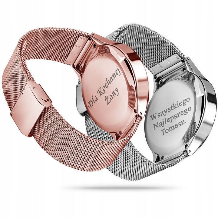Children's watch RUBICON gold gift Communion GIRLS SAPPHIRE +graver EAN (GTIN) 5905258703367