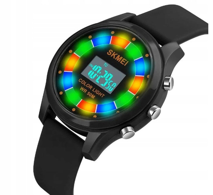 Children's watch / SKMEI / black / electronic date stopwatch EAN (GTIN) 5904094330690