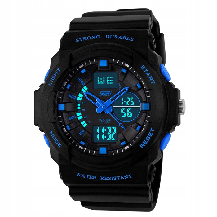 Children's watch SKMEI electronic black many functions Brand Skmei