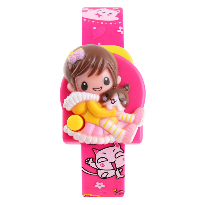 Children's watch / SKMEI / electronic / kitten / pink EAN (GTIN) 8585063260551
