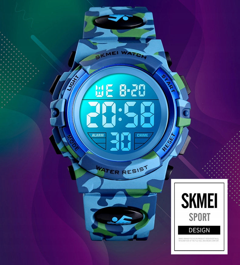 Children's watch SKMEI electronic many camo functions EAN (GTIN) 0737041198594