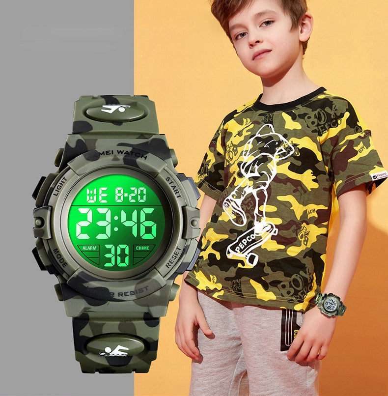 Children's watch SKMEI electronic many camo functions EAN (GTIN) 0737041198631