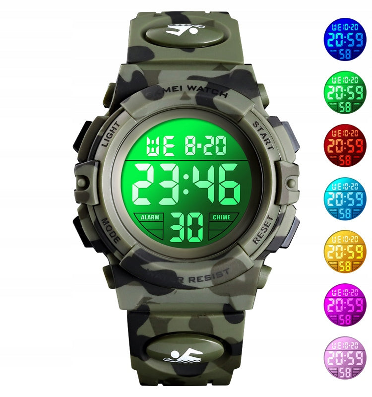 Children's watch SKMEI electronic sports multifunction backlight EAN (GTIN) 5905108543914