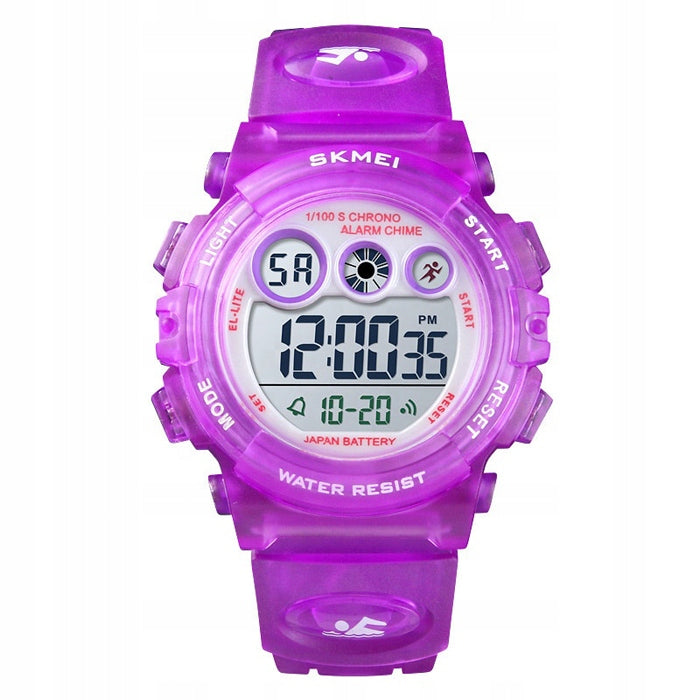 Children's watch SKMEI electronic sports stopwatch alarm backlight