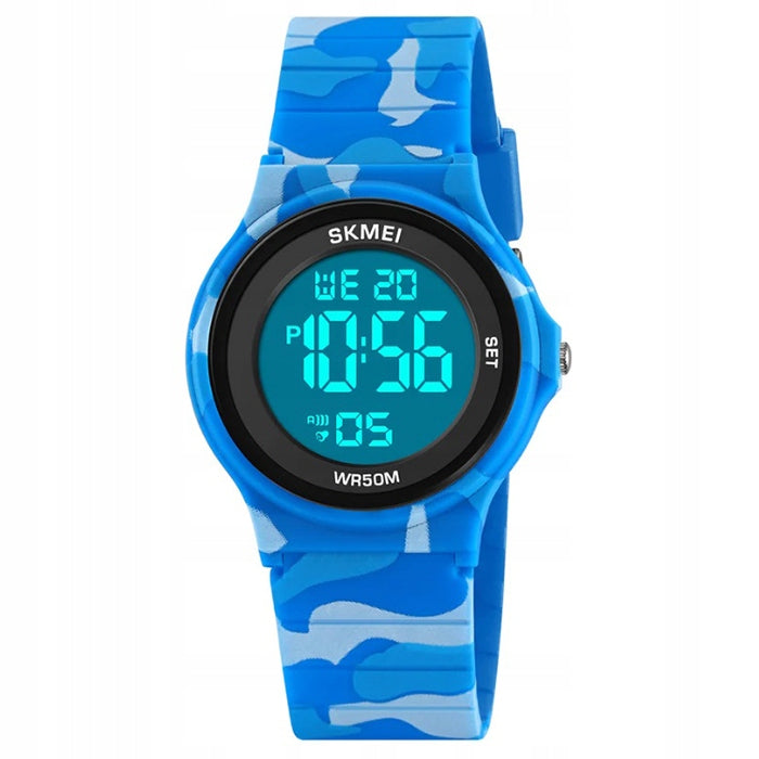 Children's watch SKMEI electronic sports stopwatch alarm date mode 12/24