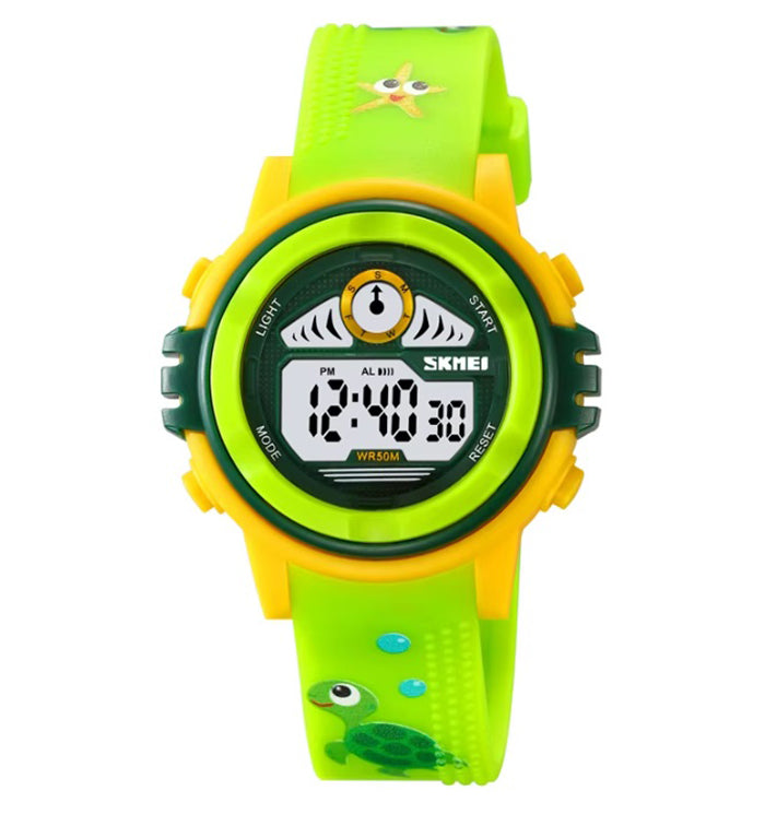 Children's watch SKMEI electronic sports strap colorful many functions