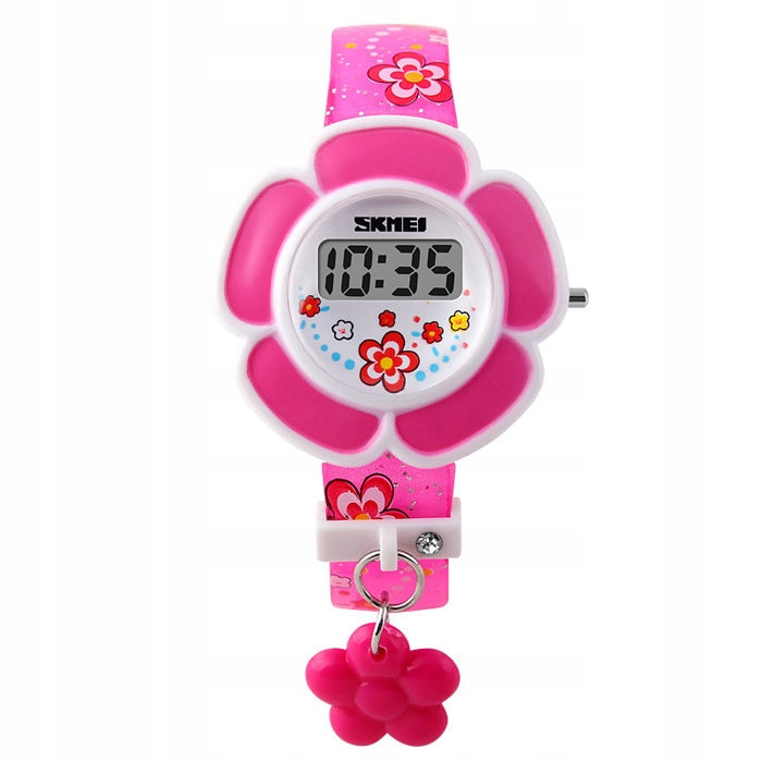 Children's watch / SKMEI / electronic / strap / flowers Brand no brand