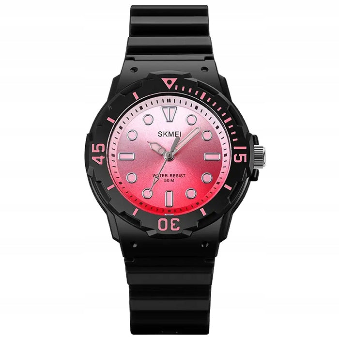 Children's watch SKMEI hand clear dial black