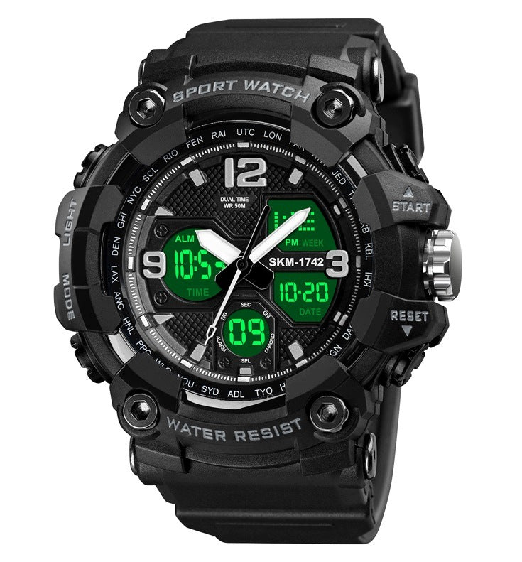 Children's watch SKMEI sk.117421a.chd electronic black many functions Packaging status original