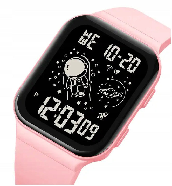 Children's watch SKMEI sk.118631c.chd electronic KOSMOS large LED dial Brand Skmei
