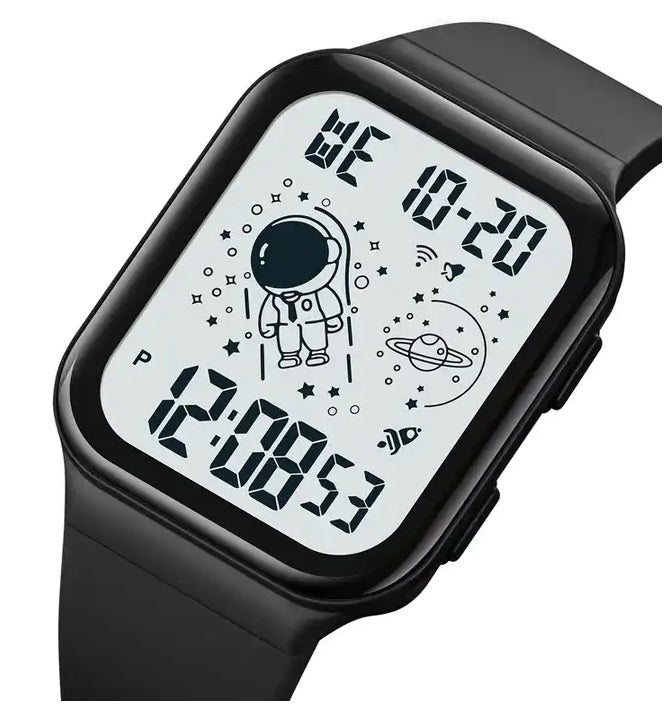 Children's watch SKMEI sk.118631c.chd electronic KOSMOS large LED dial Packaging status original