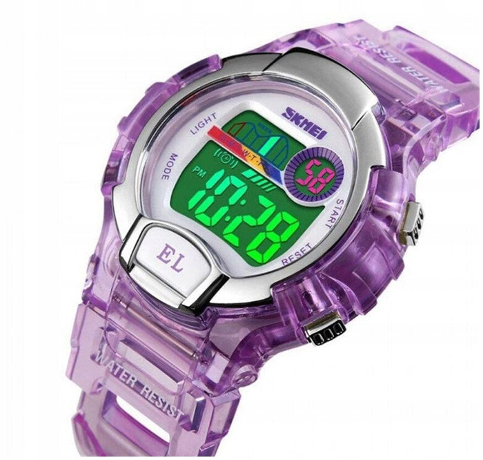 Children's watch SKMEI skm.114501a.chd electronic purple many functions