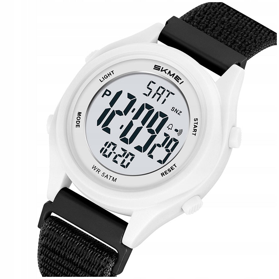 Children's watch SKMEI skm.126691c.chd nylon electronic strap SLIM Brand Skmei