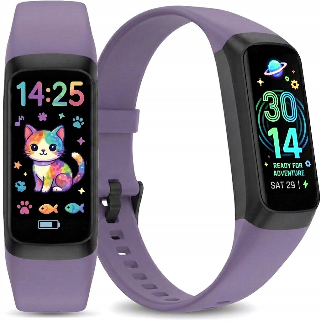 Children's watch SMARTWATCH AMOLED SMARTBAND STEPS PULS for gift